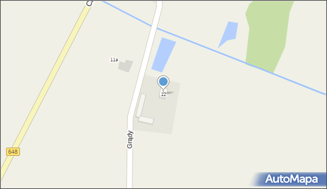 Chmielewo, Chmielewo, 12, mapa Chmielewo