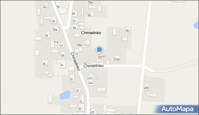 Chmielinko, Chmielinko, 102, mapa Chmielinko