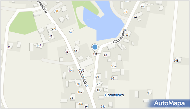 Chmielinko, Chmielinko, 138, mapa Chmielinko