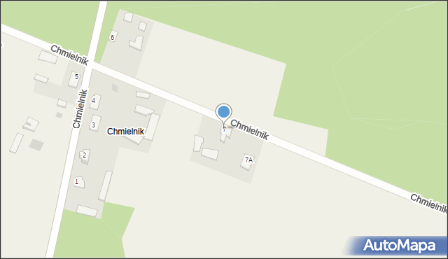 Chmielnik, Chmielnik, 7, mapa Chmielnik