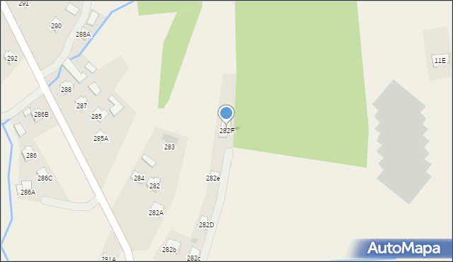 Chmielnik, Chmielnik, 282F, mapa Chmielnik