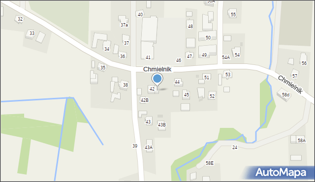 Chmielnik, Chmielnik, 42a, mapa Chmielnik