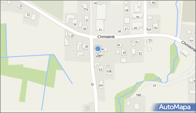 Chmielnik, Chmielnik, 42B, mapa Chmielnik