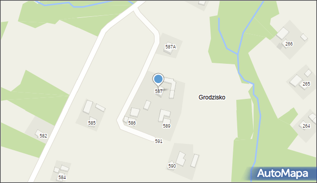 Chmielnik, Chmielnik, 587, mapa Chmielnik