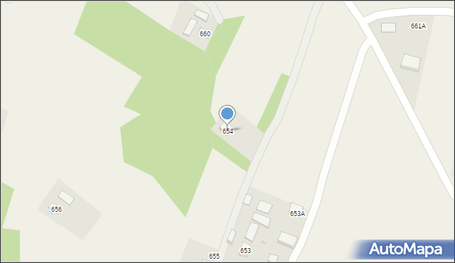 Chmielnik, Chmielnik, 654, mapa Chmielnik