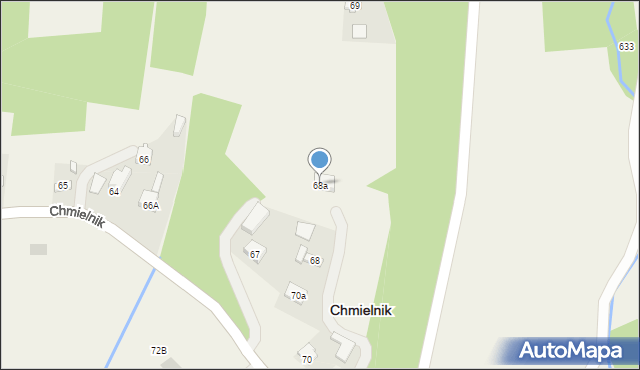 Chmielnik, Chmielnik, 68a, mapa Chmielnik