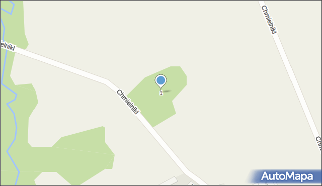 Chmielniki, Chmielniki, 1, mapa Chmielniki