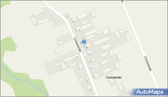 Chmielniki, Chmielniki, 7, mapa Chmielniki