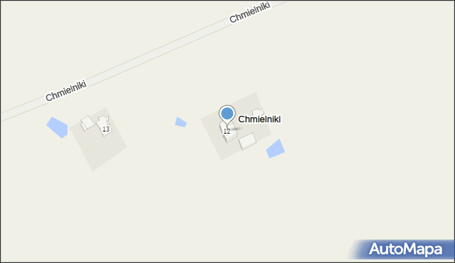 Chmielniki, Chmielniki, 12, mapa Chmielniki