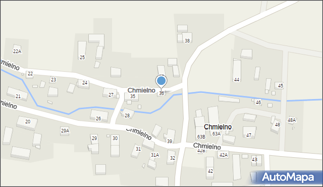 Chmielno, Chmielno, 36, mapa Chmielno