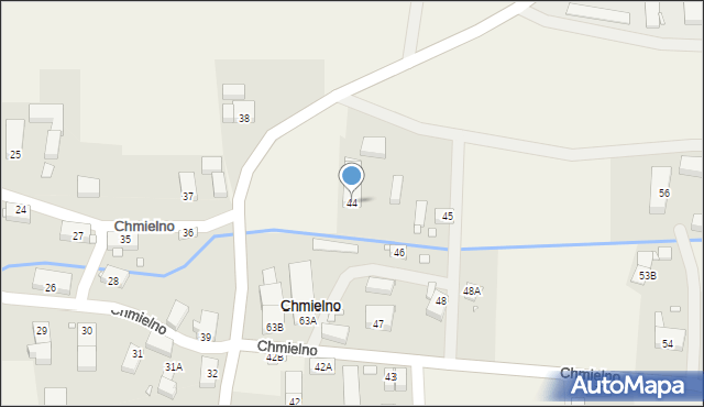 Chmielno, Chmielno, 44, mapa Chmielno