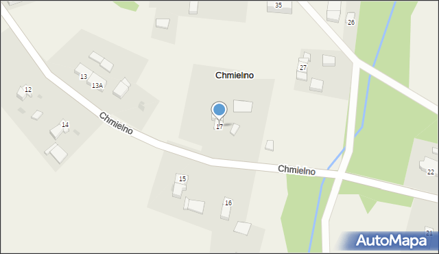 Chmielno, Chmielno, 17, mapa Chmielno