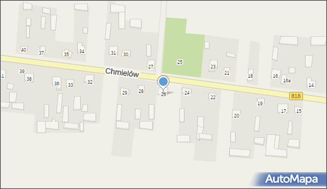 Chmielów, Chmielów, 26, mapa Chmielów