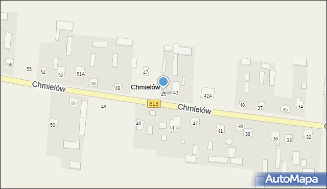 Chmielów, Chmielów, 45, mapa Chmielów