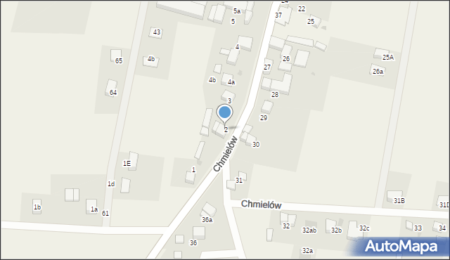 Chmielów, Chmielów, 2, mapa Chmielów