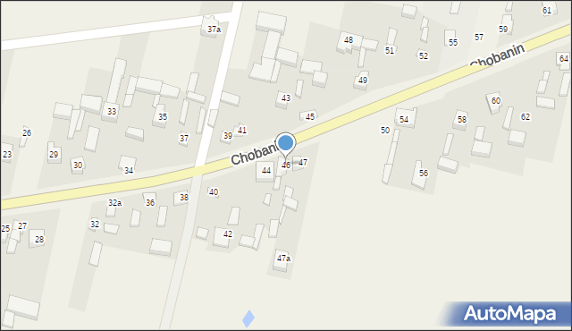 Chobanin, Chobanin, 46, mapa Chobanin