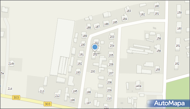 Chobienice, Chobienice, 201, mapa Chobienice