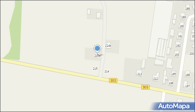 Chobienice, Chobienice, 215a, mapa Chobienice