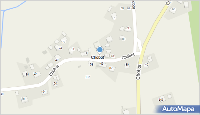 Chobot, Chobot, 4, mapa Chobot