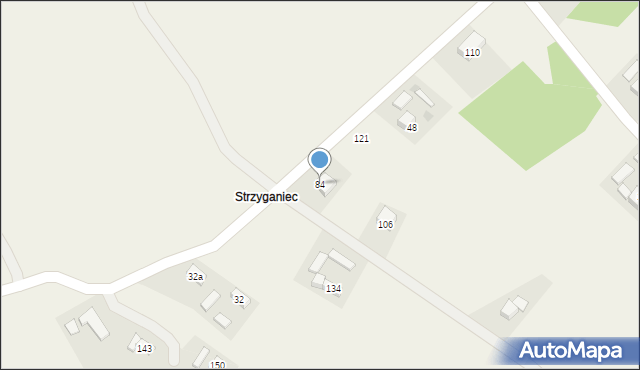 Chochorowice, Chochorowice, 84, mapa Chochorowice