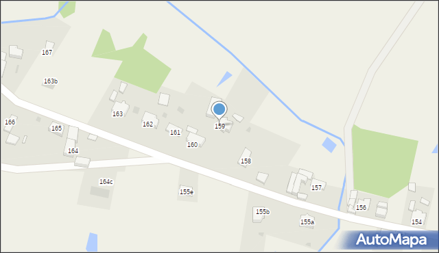 Chocianowiec, Chocianowiec, 159, mapa Chocianowiec
