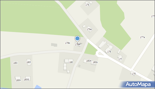 Chocianowiec, Chocianowiec, 178A, mapa Chocianowiec