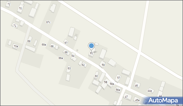 Chocianowiec, Chocianowiec, 61, mapa Chocianowiec