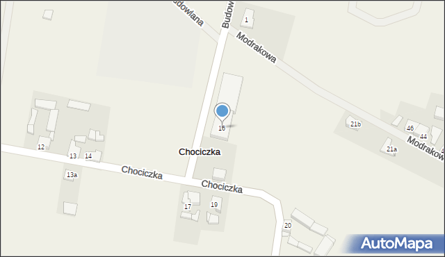 Chociczka, Chociczka, 16, mapa Chociczka