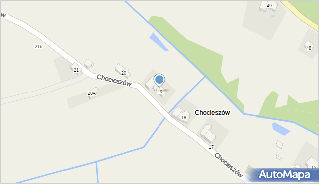Chocieszów, Chocieszów, 19, mapa Chocieszów