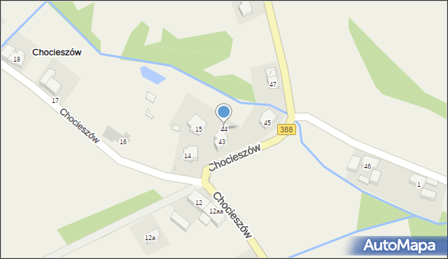 Chocieszów, Chocieszów, 44, mapa Chocieszów