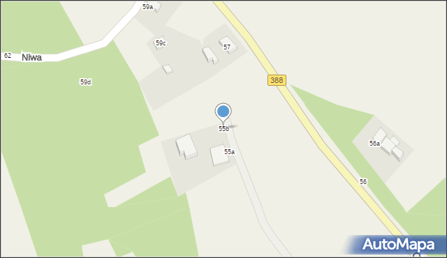 Chocieszów, Chocieszów, 55b, mapa Chocieszów