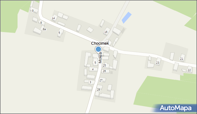 Chocimek, Chocimek, 6, mapa Chocimek