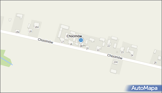 Chocimów, Chocimów, 19, mapa Chocimów