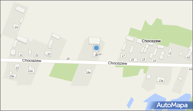 Chociszew, Chociszew, 18, mapa Chociszew
