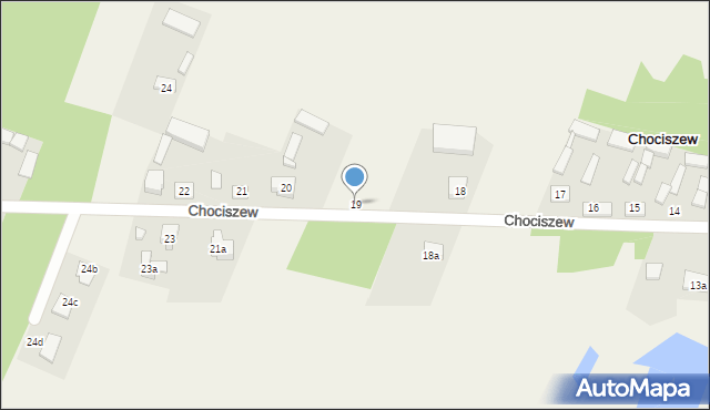 Chociszew, Chociszew, 19, mapa Chociszew