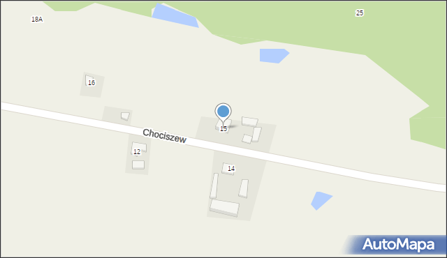 Chociszew, Chociszew, 15, mapa Chociszew