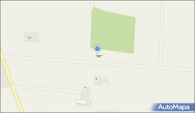 Chociszewo, Chociszewo, 78B, mapa Chociszewo