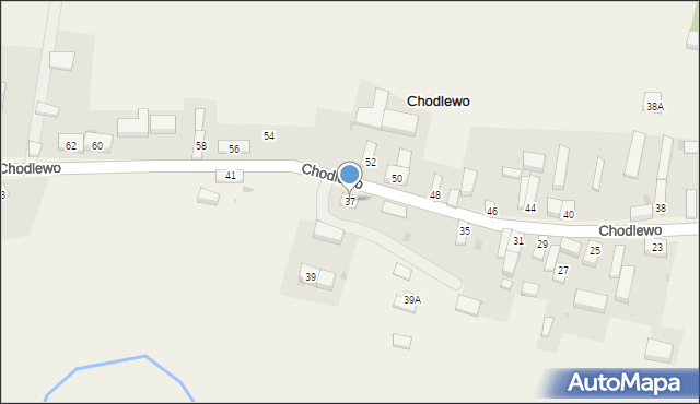 Chodlewo, Chodlewo, 37, mapa Chodlewo