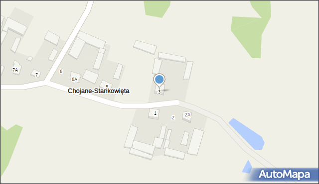 Chojane-Stankowięta, Chojane-Stankowięta, 3, mapa Chojane-Stankowięta