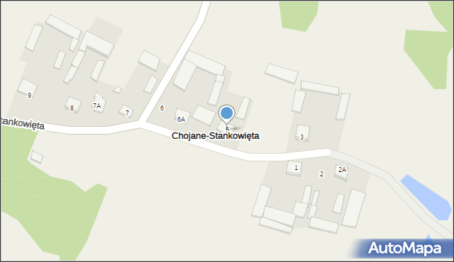 Chojane-Stankowięta, Chojane-Stankowięta, 5, mapa Chojane-Stankowięta