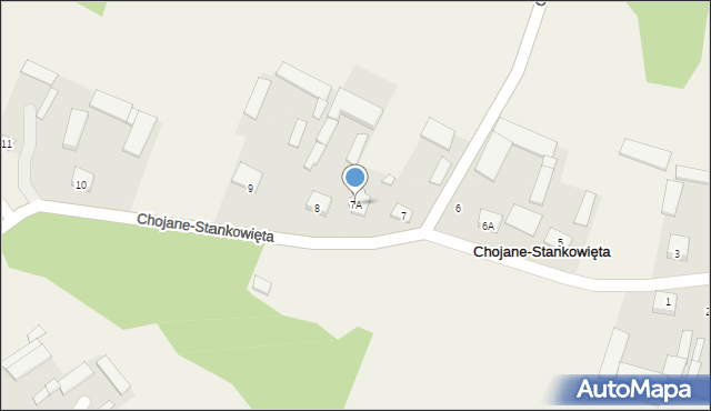 Chojane-Stankowięta, Chojane-Stankowięta, 7A, mapa Chojane-Stankowięta