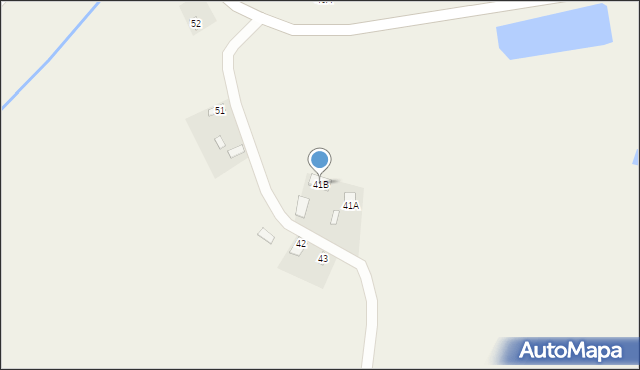 Chojeniec, Chojeniec, 41B, mapa Chojeniec