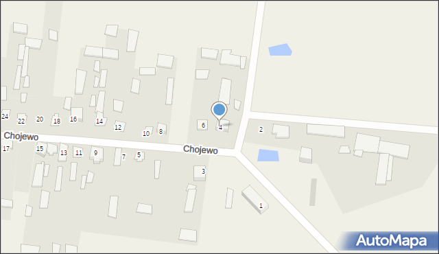 Chojewo, Chojewo, 4, mapa Chojewo