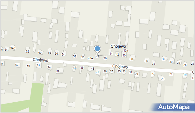 Chojewo, Chojewo, 48, mapa Chojewo