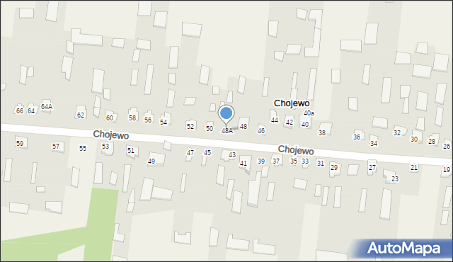 Chojewo, Chojewo, 48A, mapa Chojewo