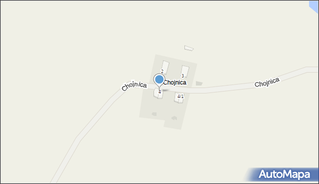 Chojnica, Chojnica, 4, mapa Chojnica