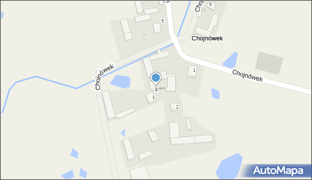 Chojnówek, Chojnówek, 4, mapa Chojnówek