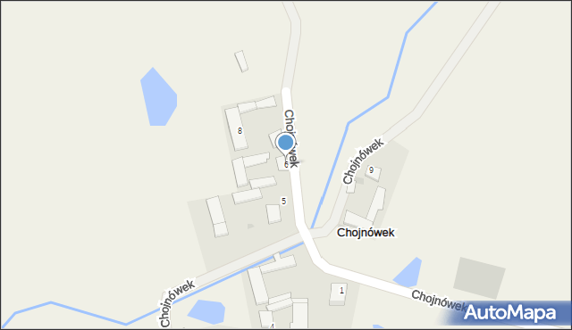 Chojnówek, Chojnówek, 6, mapa Chojnówek