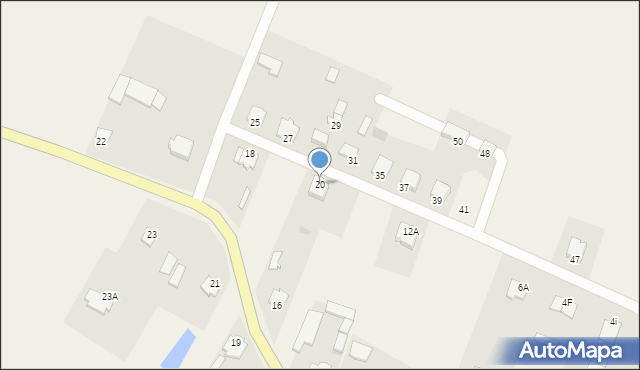 Chojnowo, Chojnowo, 20, mapa Chojnowo
