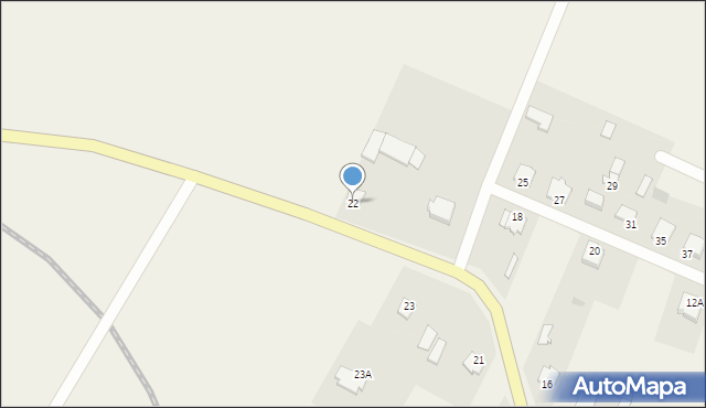 Chojnowo, Chojnowo, 22, mapa Chojnowo
